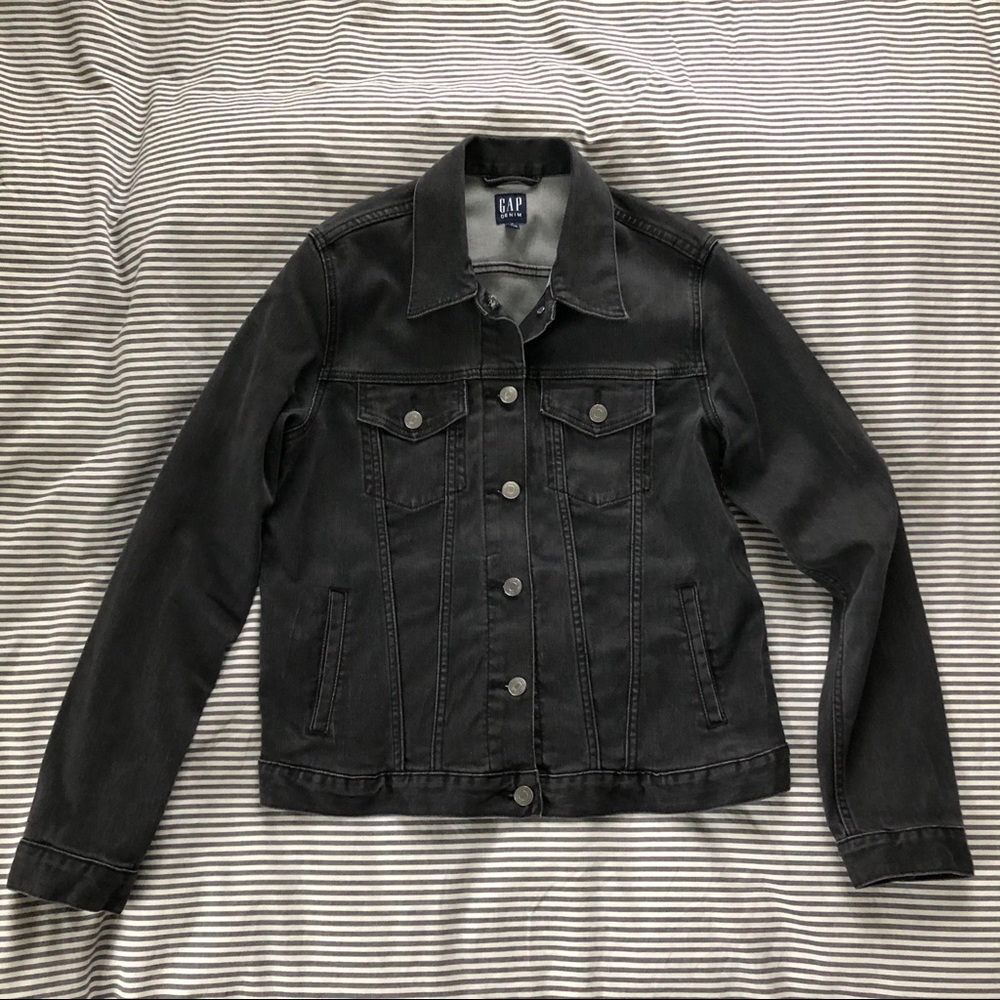 GAP Black denim jacket